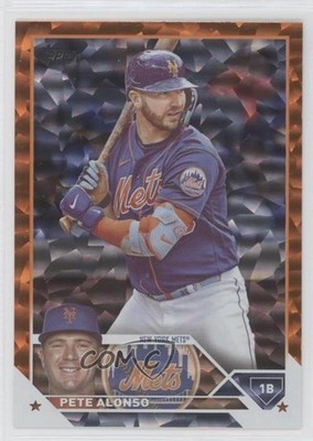 2023 Topps Series 1 Orange Foil 157/299 Pete Alonso #20 11j4