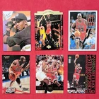 Michael Jordan NBA 6 Card Lot Topps All-Star 1992-93 Drexler vs Jordan