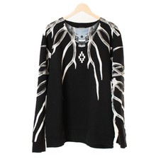 Mens MARCELO BURLON Black Jumper Size XL 2791