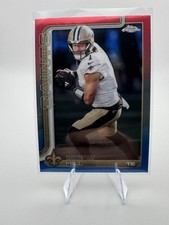 2025 Topps Chrome Football Taysom Hill Red White And Blue - New Orleans Saints