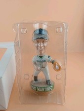 Bobblehead Souvenir Of Tino Martinez With A Tampa Bay Rays #24 Jersey On
