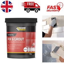 1.5kg Anti-Mould Tile Adhesive - Ready Mixed for Durable Bathroom & Kitchen Use