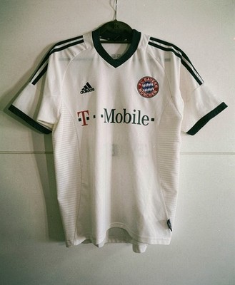 FC Bayern München Adidas Trikot Ze Roberto 11 Gr. S Weiß 2008/09 Vintage