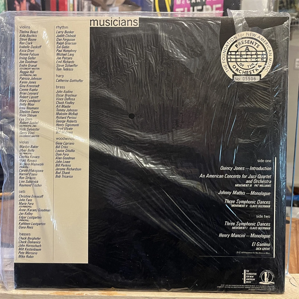 [CLASSICAL]~SEALED LP~VARIOUS~ALLYN FERGUSON~JACK ELLIOTT~The Orchestra~[1979]~ - Image 2 of 2