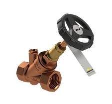 Kemper Weser Freistrom-Absperrventil 1“ DN25 mit Entleerstopfen IG Fig.-Nr.19002