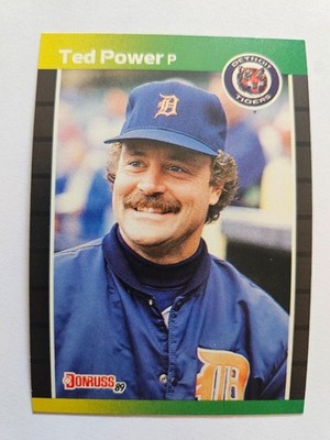 1989 DONRUSS TED POWER #153 NM