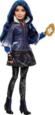 Mattel Los Descendientes Evie Puppe Jubiläum Edition Sammler Flex JFG75