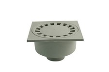 Marley Hofablauf DN 110 Hofsinkkasten grau Entwässerung Einlaufkasten