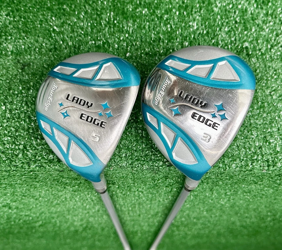 Women's Tour Edge Lady Edge Fairway 3/18° & 5/22° Wood Set, Ladies Right Hand - Image 2 of 4