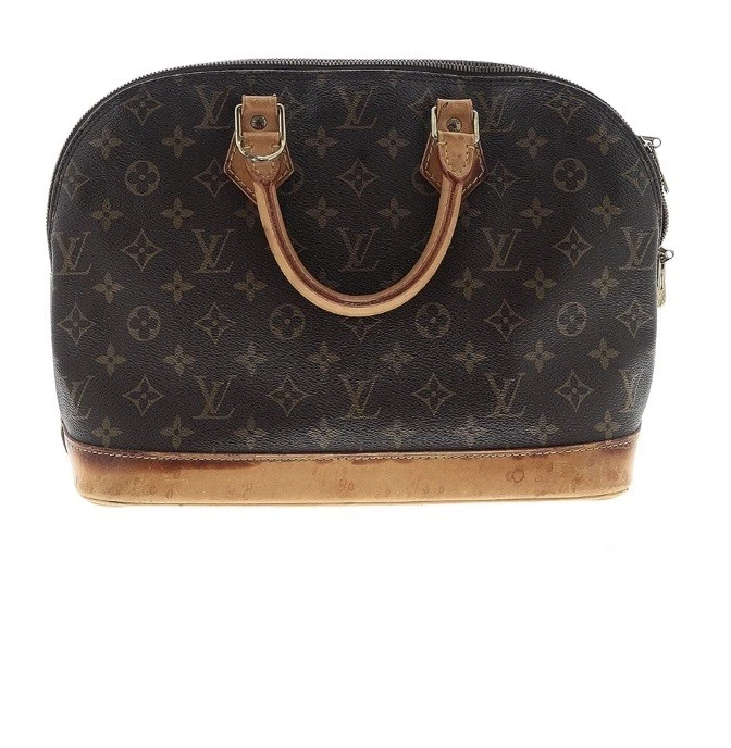 Подлинный Louis Vuitton монограмма Alma MM верхняя ручка сумка - Изображение 2 из 4