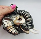 Retired Slavic Treasure African Elephant II Blown Glass — photo 6