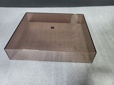 Original Dual Abdeckhaube Plattenspieler Staubschutzhaube Rauchglas