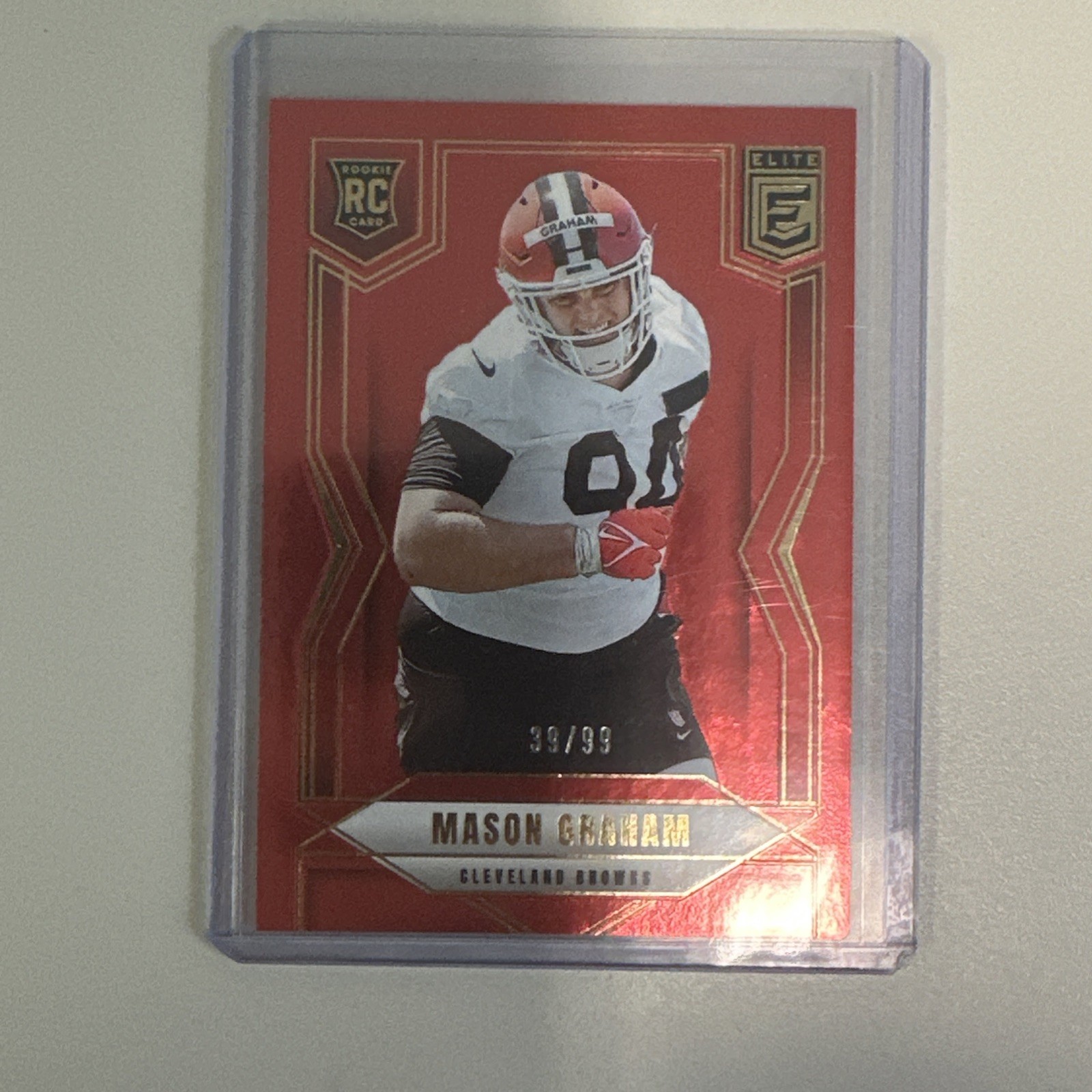 2025 Panini Donruss Elite - Rookies Mason Graham #125 Red /99 (RC)