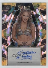 2024 Panini Select WWE Signature Selections Ice Prizm Fallon Henley Auto 02zm