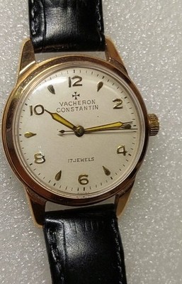 Vintage Vacheron Constantin watch, 17 jewels, 1950s, serviced. Swiss