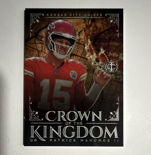 Panini 2025 Icon Collection Mahomes Patrick Mahomes II Chiefs CK-4 Insert