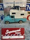 Vintage 1960's Tonka Pickup Truck Camper Truck Pressed Steel