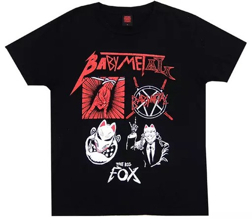 T-shirt Collector Babymetal Japon - Taille S Femme - Noir - Occasion Très Bon état