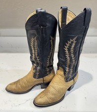Vtg Larry Mahan Woman s Cowboy Boots Size 5.5B