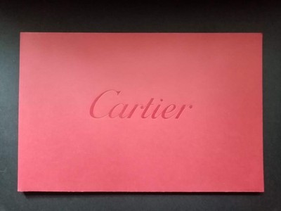 Cartier Buchkatalog 2002 61 Seiten