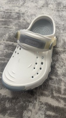 Crocs Echo White Men's Slip-On Clog Sandals Lightweight Synthetic Outdoor