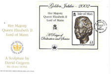 Isle of Man Comm/FDC - Golden Jubilee - 2002 (IOM252)