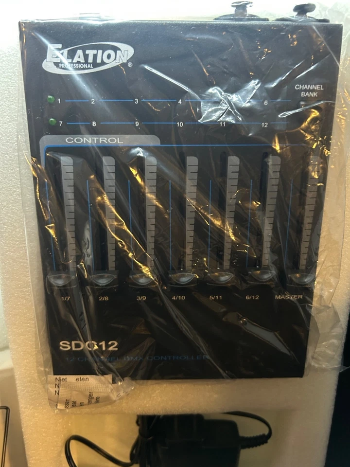 Elation SDC12 12-channel Basic DMX Light Switcher Controller New in Open Box NIB - Image 3 of 4