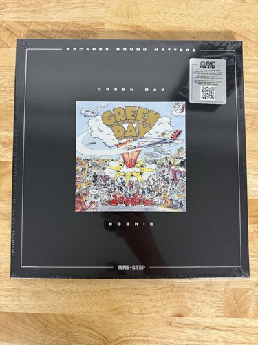 Green Day DOOKIE (ONE STEP) Limited Edition NEW SEALED BLACK VINYL 2 LP