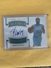 2017-18 NATIONAL TREASURES Treasured Signatures KEMBA WALKER Auto 18/50