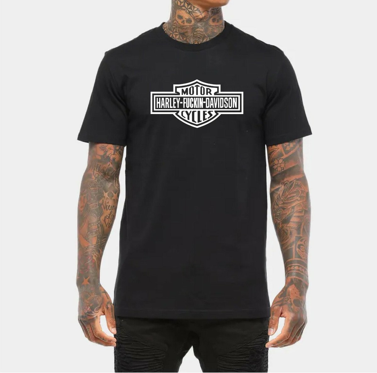 Harley-Davidson Tシャツ Harley F***in Davidson T-shirt | eBay