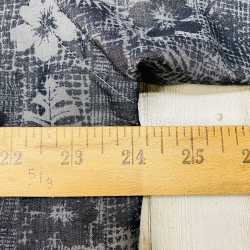 Camisa Dockers Para Hombres Talla L Estampado Floral Abotonada Hawaiana Manga Corta Cuello - Imagen 8 de 8