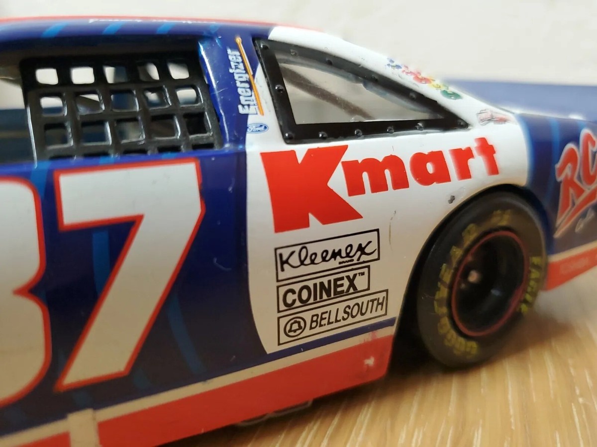 Vintage NASCAR JEREMY MAYFIELD #37 Kmart RC Cola Race Car By