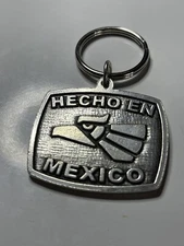 HECHO EN MEXICO Keychain: Mint Condition, Designed By Artisan, Vintage 2004,