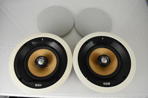 b and w in wall speakers