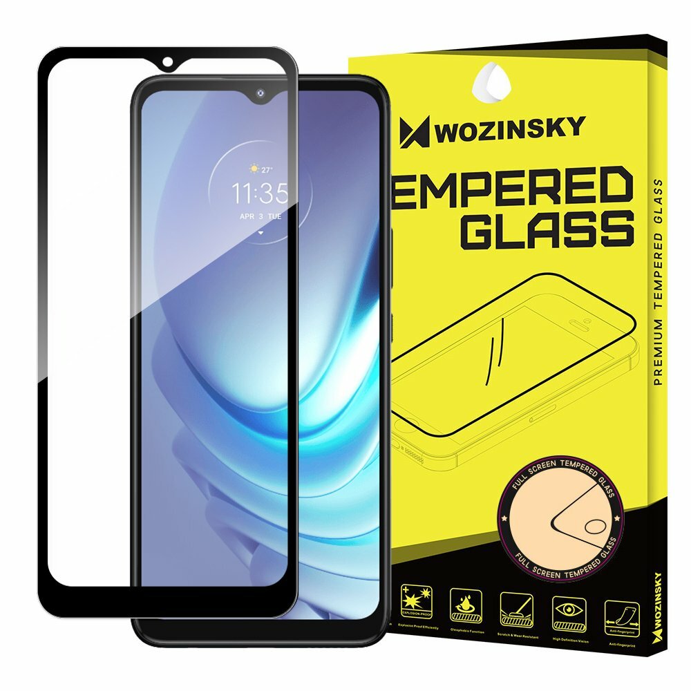Высококачественный закаленный дисплей Schutz glas 5D FULL для LENOVO MOTO G50