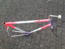 Telaio bici corsa con bella incisione e una C