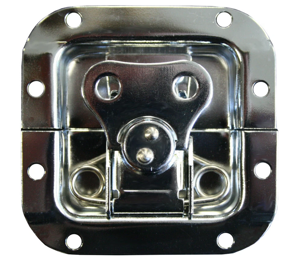 2x Butterfly Lock Small Case Rack Lock Catch - Image 2 of 2