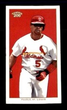 2002 Topps 206 Polar Bear #200B Albert Pujols Running Variation