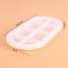 Plate Tray Mold Silicone Ellipse Resin Molds DIY Handcraft