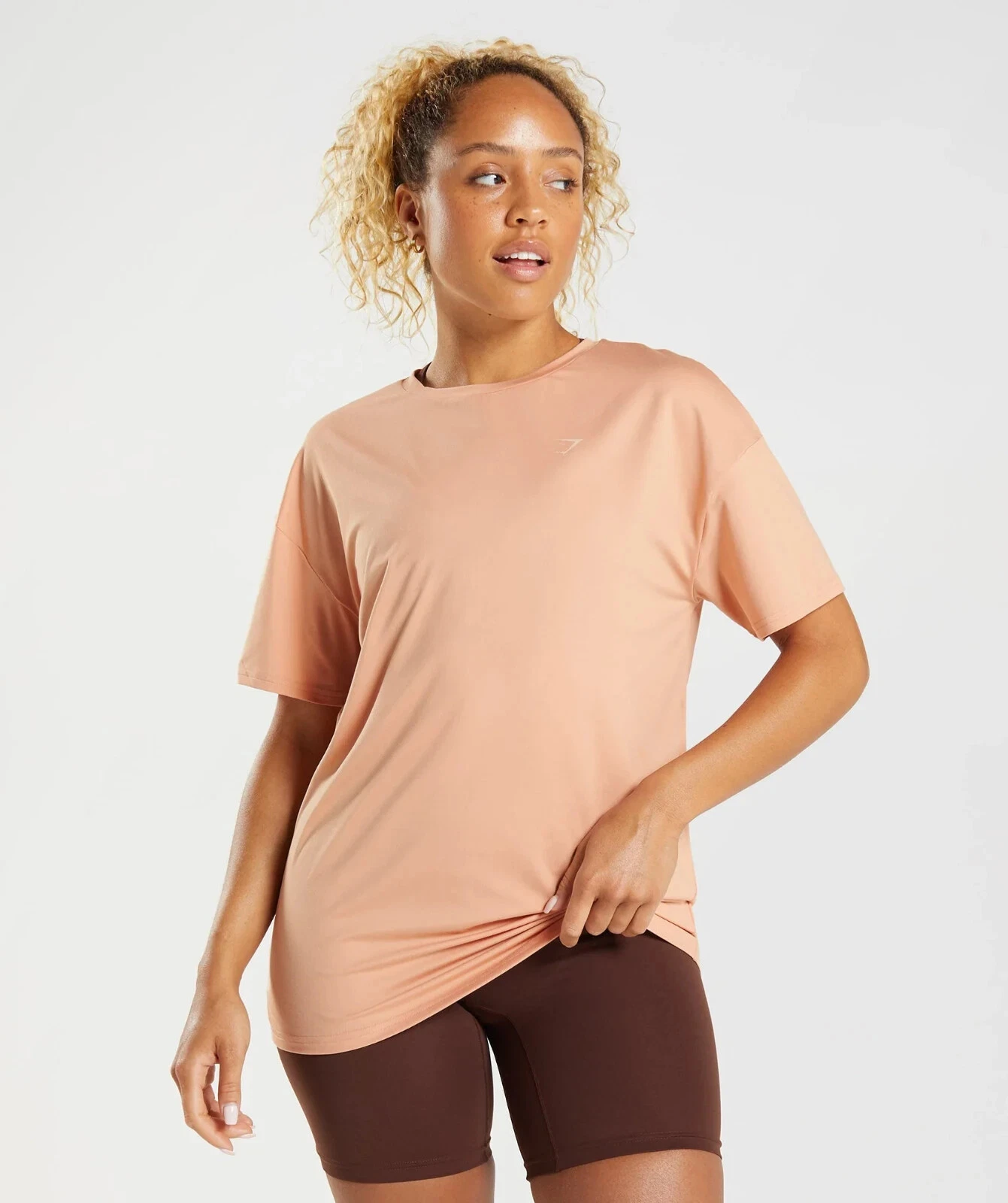 gymshark oversized sunset alive athletic v4 shirt