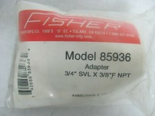 Fisher Manufacturing Co. 85936 Adapter - 3/4" SVL x 3/8" Female NPT