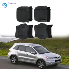 Driver Passenger Seat Cover Leather Perforated For Acura RDX 2007-11 2012 Black