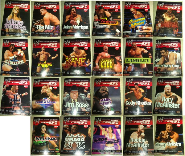Mini Pocket File - WORLD WRESTLING ENTERTAINMENT (Precio por Unidad)