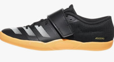 Size 7 NEW Men's adidas Adizero Throws Core Black Zero Metalic Shoes ID2899