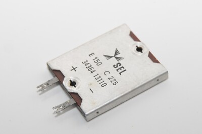 Vintage Selen-Gleichrichter ITT SEL Typ B150C225, Radio Bridge Rectifier, NOS