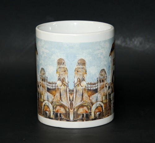 Arte en Casa Cuban Painter Collectible for Ileana Mulet Coffee Cup Mug - Picture 6 of 7