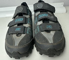 Bontrager Race Mountain Bike Cycling Shoes Womens Size 8 MTB Inform Esole Gray