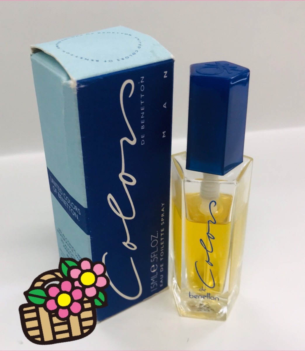 Color De Bennetton Men's Eau De Toilette .5 fl.oz. 15 ml. | eBay