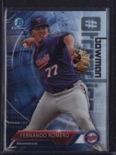2018 BOWMAN CHROME #TRENDING INSERT FERNANDO ROMERO #-FR TWINS
