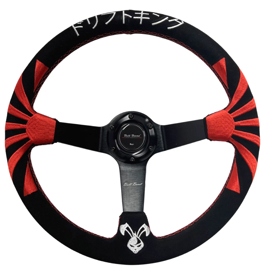 Adaptador de buje corto + volante de gamuza para 02-06 Mini Cooper E90 M3 Foto 2 de 4